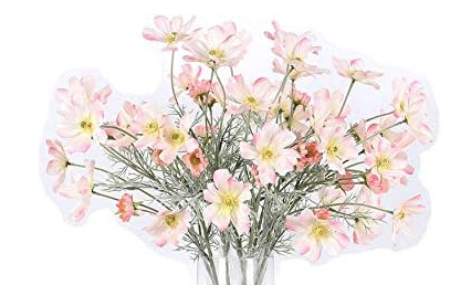 Flores Artificiales de Calliopsis 🌼 Ramo de Flores Silvestres de Seda para Decoración del Hogar, Bodas y Centros de Mesa