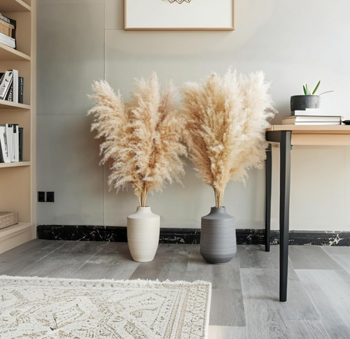 Flores secas de Pampas Grass - decoración Natural esponjopara bodas, casa, granja, eventos rústicos, arreglos estacionales y centros de centro