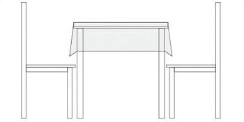 Pastoral Round Tablecloth - 60 Inch Dia. Table Cloth - Washable Table Cover with Dust-Proof Wrinkle Resistant for Restaurant, Picnic, Indoor and Outdoor Dining, Floral (Dark Blue)
