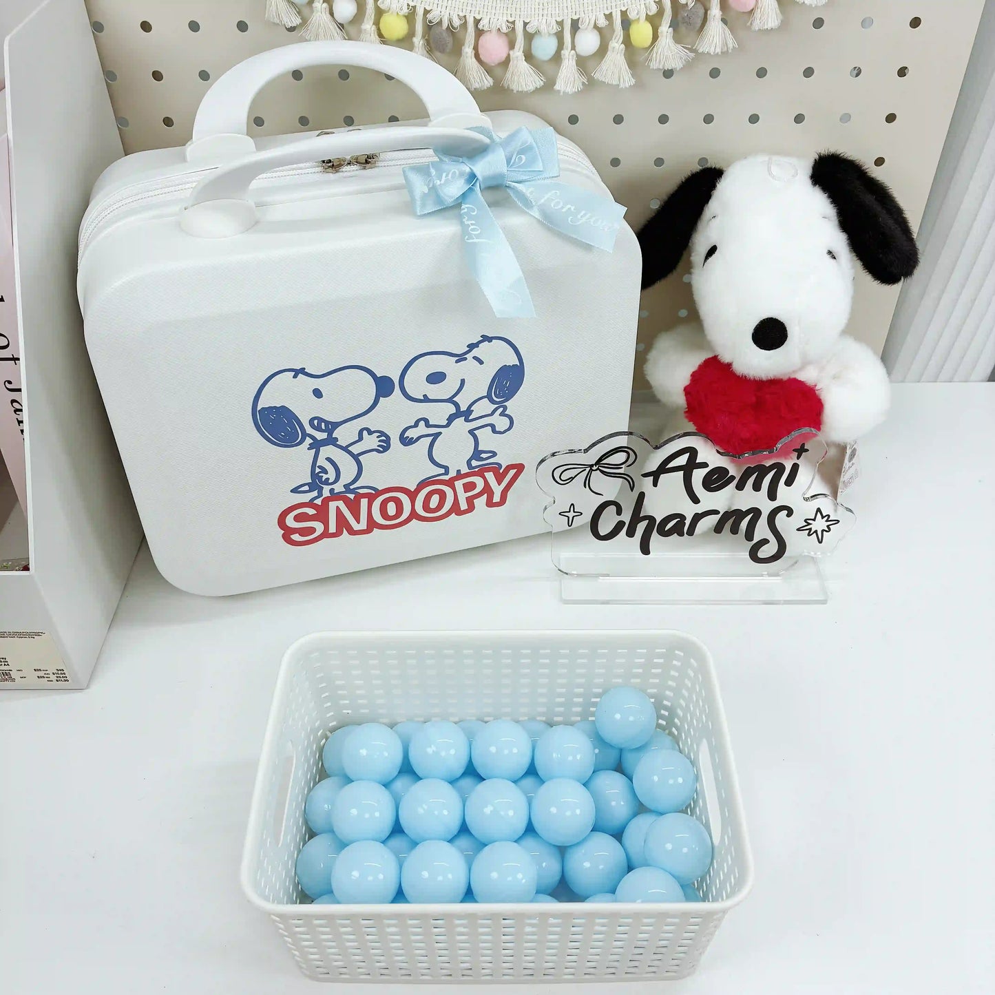 Juego de maletas Kawaii Lucky Scoop de 14 pulgadas